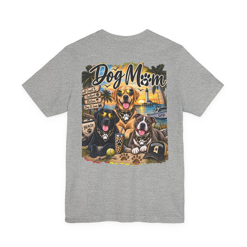 DOG MOM Sleeve Tee