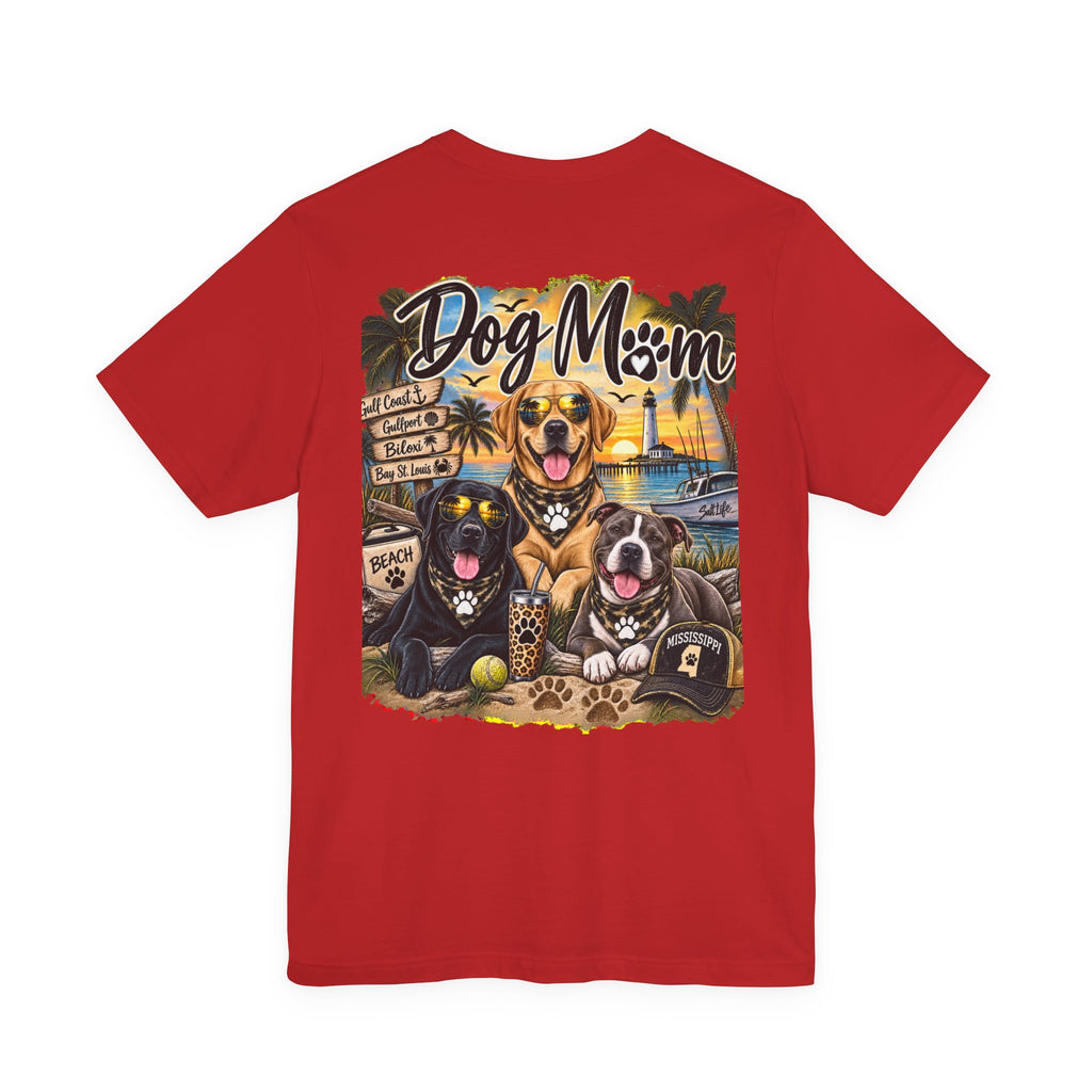 DOG MOM Sleeve Tee