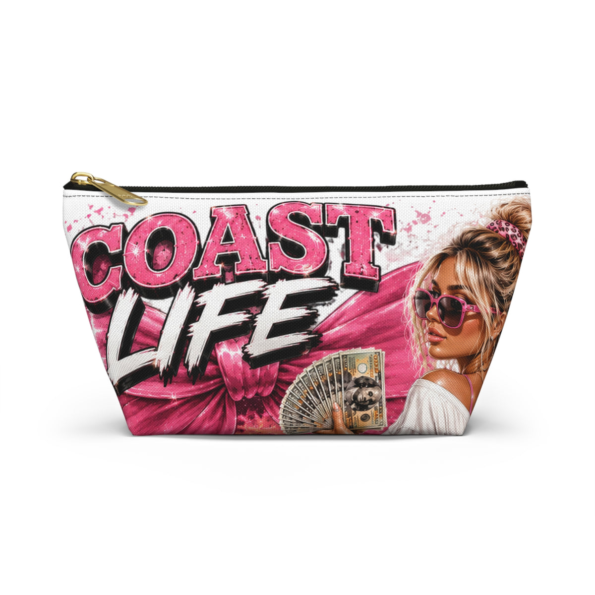 Coast Life Pink Beach/ Bartender Accessory Pouch