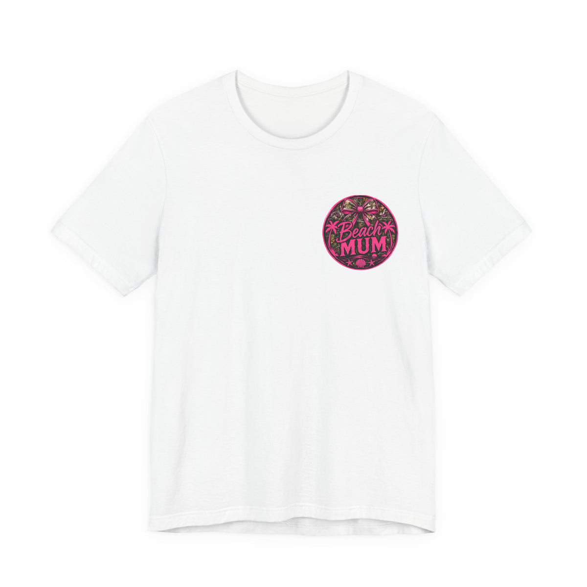 Beach Mum Hunting Queen T‑Shirt