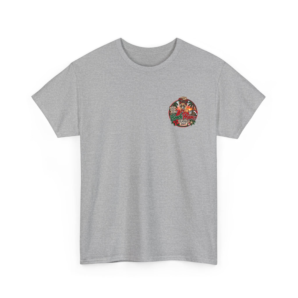 Teacher Christmas T-Shirt — Holiday fun, Teach Love Inspire Holiday Tee