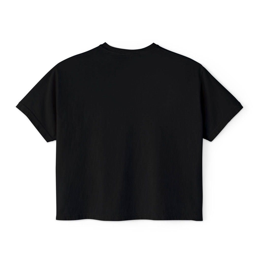 Cherry Bomb Graphic Tee — "Cherry Bomb For The Bold" Women's Boxy T‑Shirt