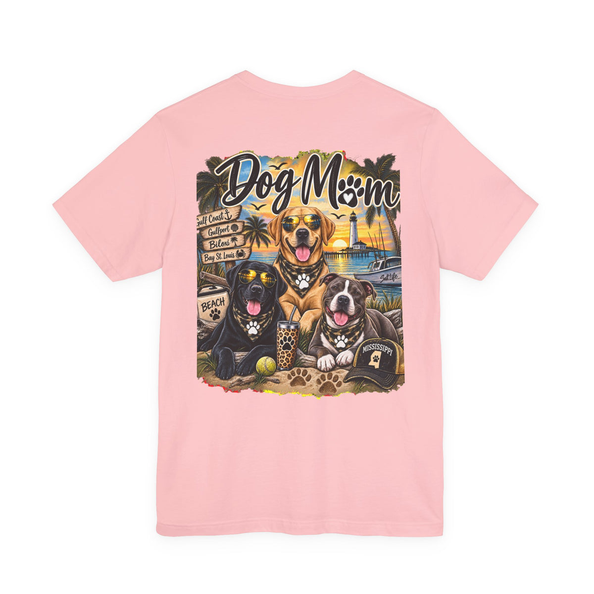 DOG MOM Sleeve Tee