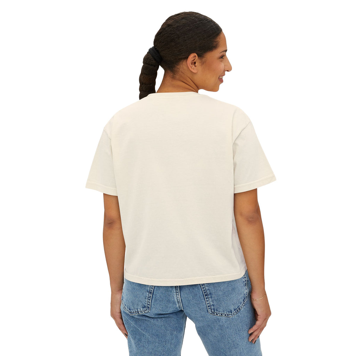 Cherry Bomb Graphic Tee — "Cherry Bomb For The Bold" Women's Boxy T‑Shirt