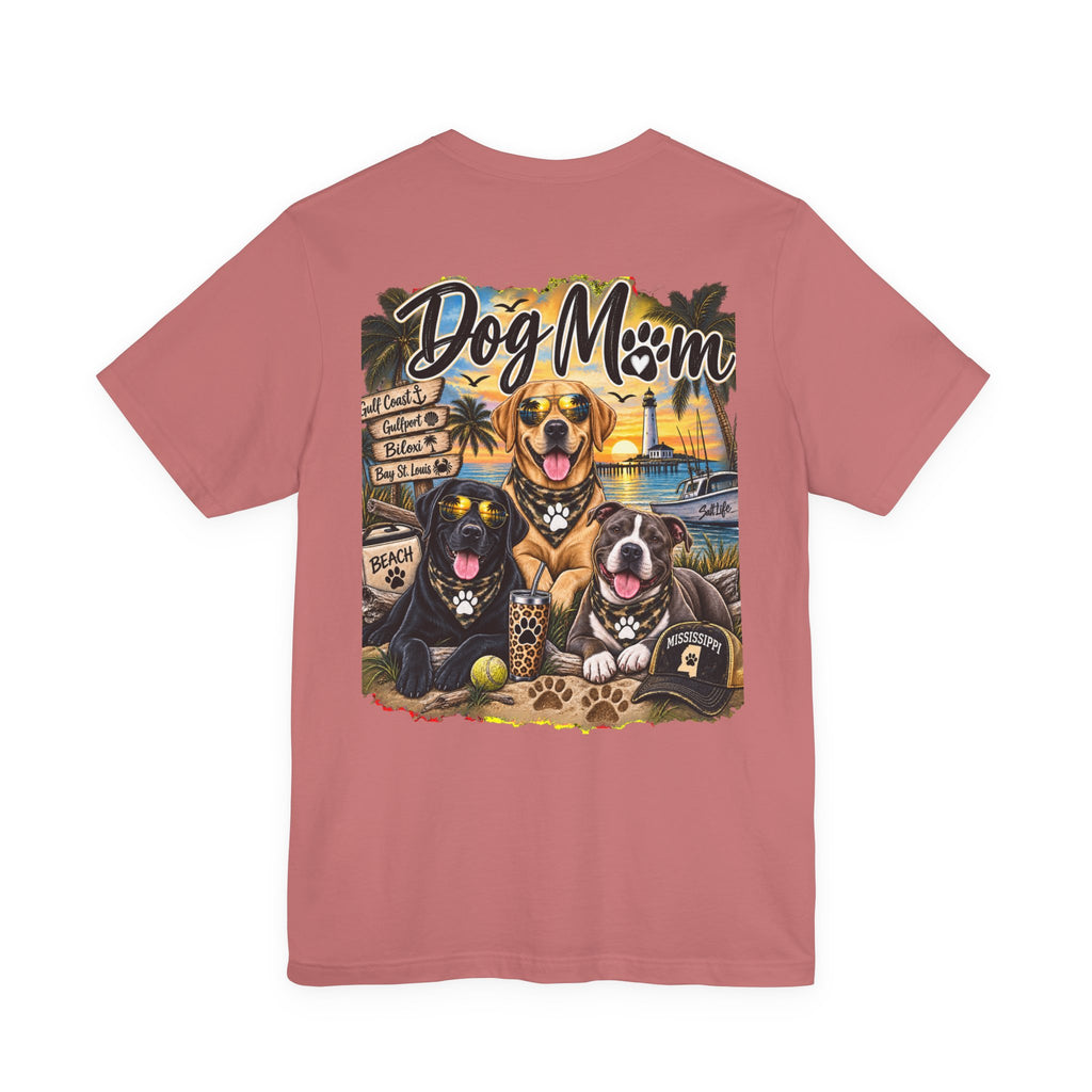 DOG MOM Sleeve Tee