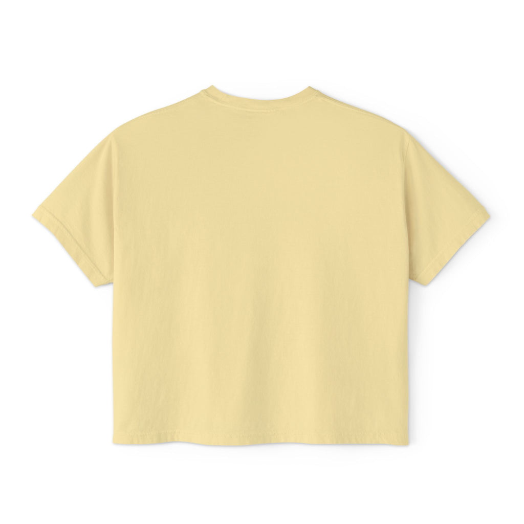 Cherry Bomb Graphic Tee — "Cherry Bomb For The Bold" Women's Boxy T‑Shirt
