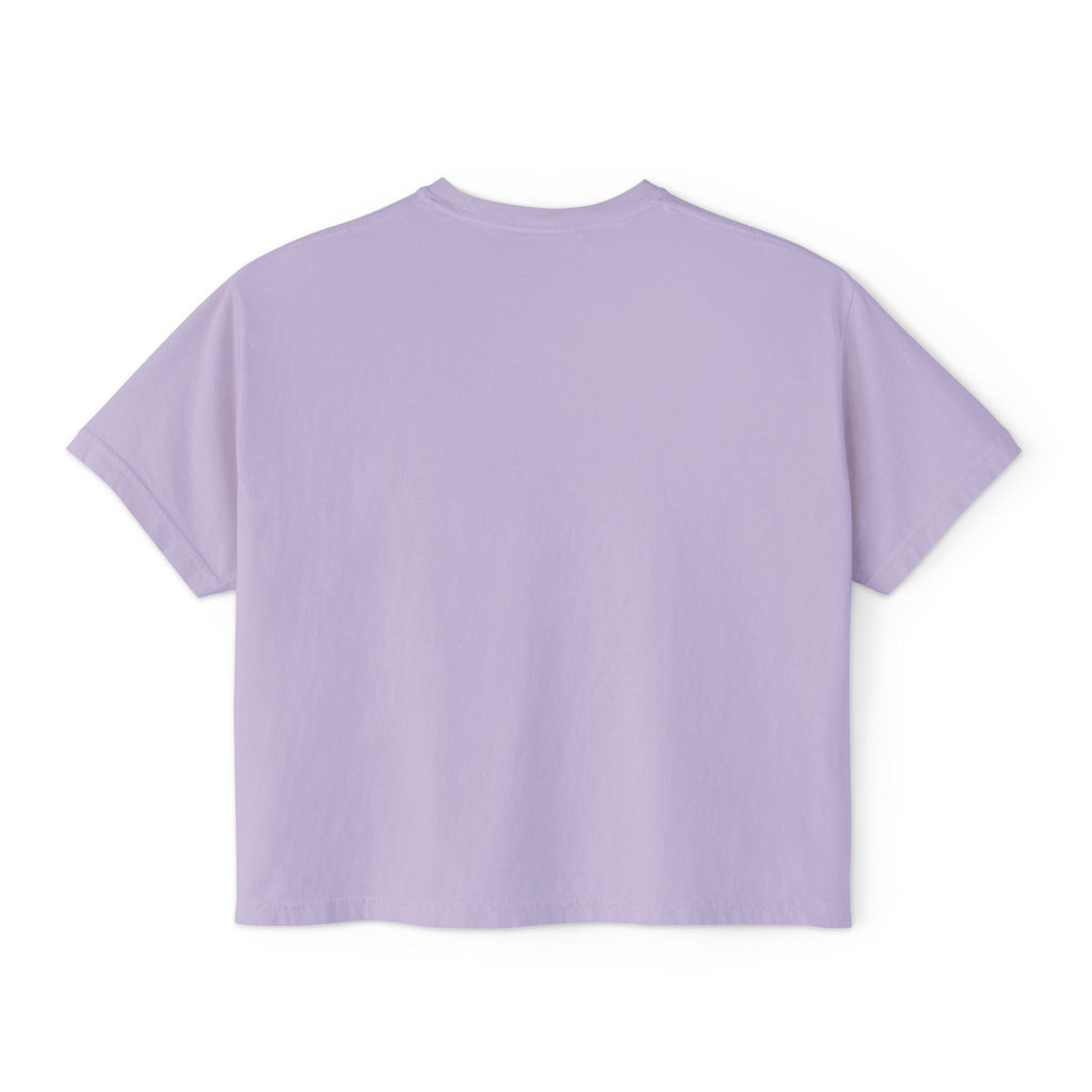 Cherry Bomb Graphic Tee — "Cherry Bomb For The Bold" Women's Boxy T‑Shirt