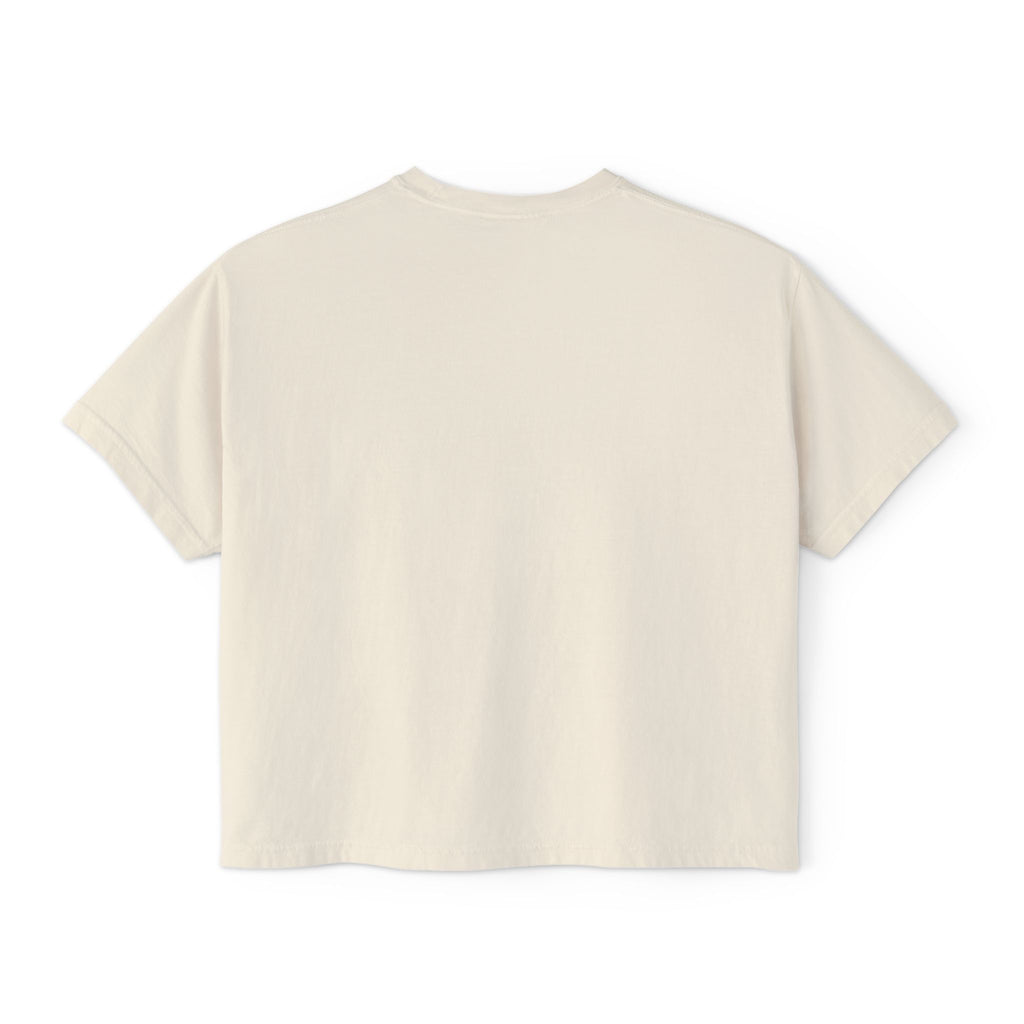 Cherry Bomb Graphic Tee — "Cherry Bomb For The Bold" Women's Boxy T‑Shirt