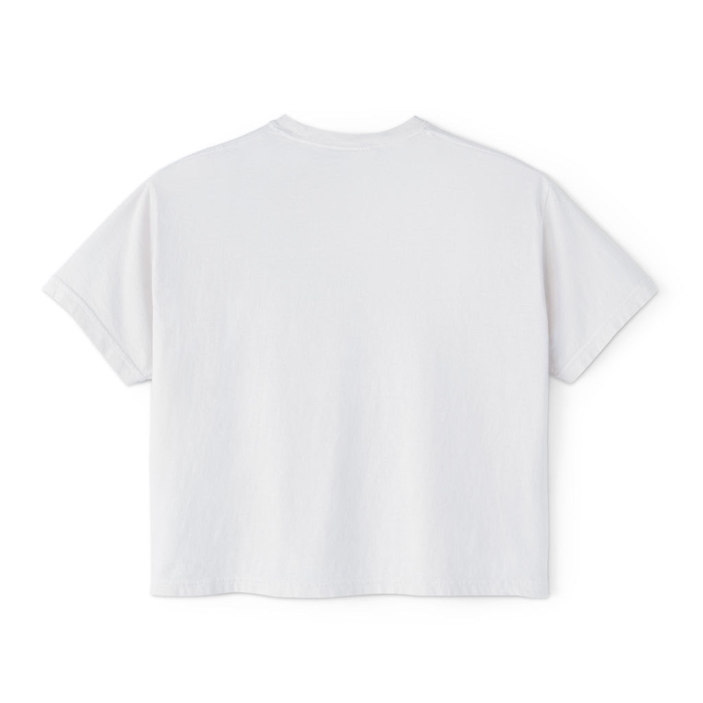 Cherry Bomb Graphic Tee — "Cherry Bomb For The Bold" Women's Boxy T‑Shirt
