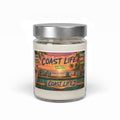 Coast Life Soy Candle 9oz — Beach Vibes Jar Candle (ocean breeze, tropical bar scent)