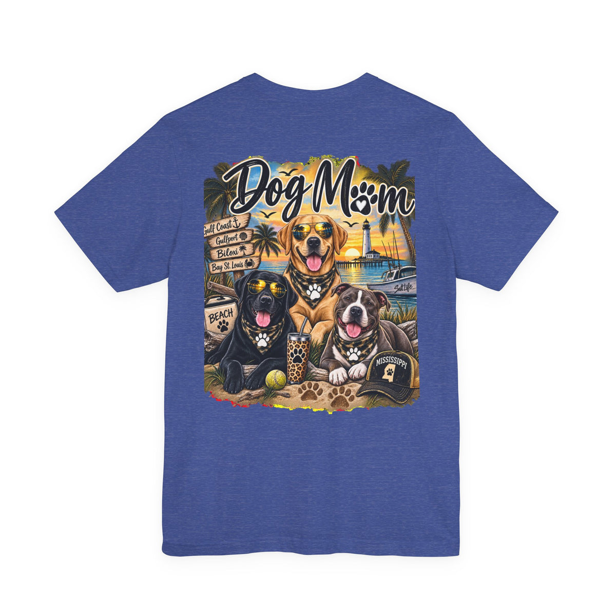 DOG MOM Sleeve Tee