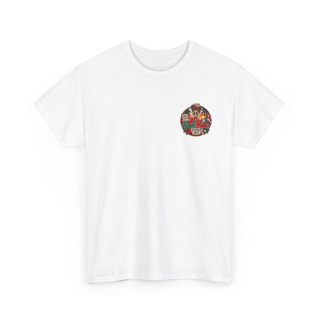 Teacher Christmas T-Shirt — Holiday fun, Teach Love Inspire Holiday Tee