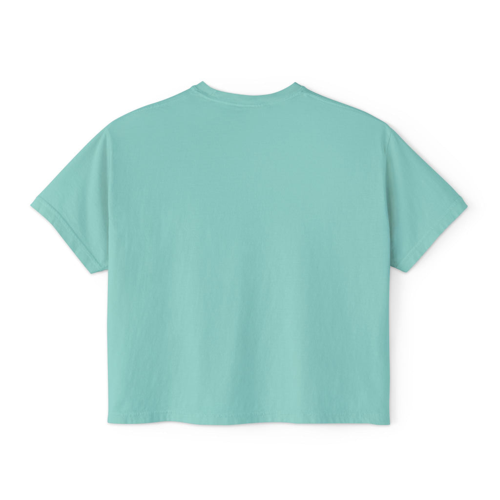 Cherry Bomb Graphic Tee — "Cherry Bomb For The Bold" Women's Boxy T‑Shirt