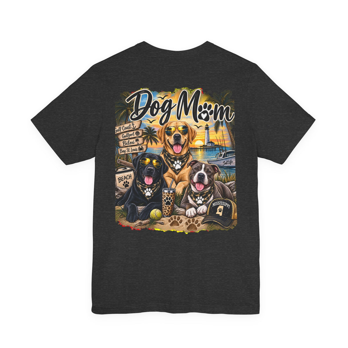 DOG MOM Sleeve Tee