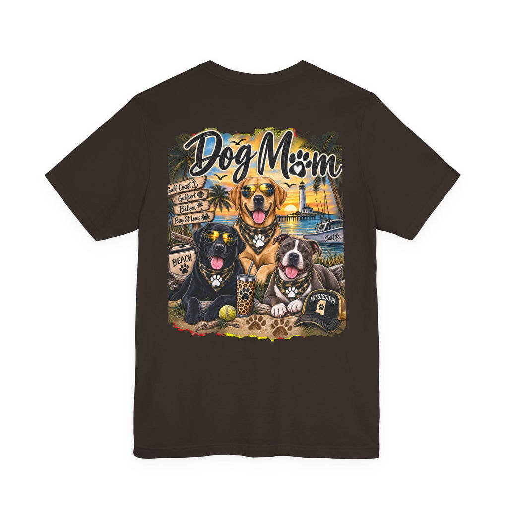 DOG MOM Sleeve Tee